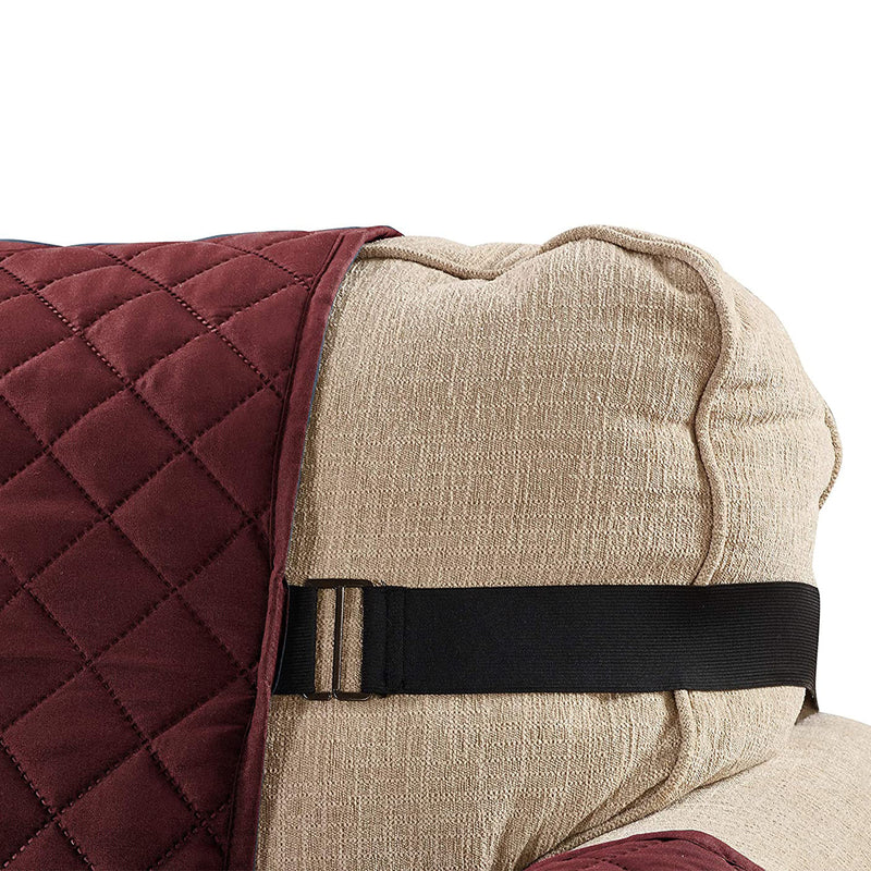 Reversible Sofa Covers with Elastic Straps Home Beyond & HB Design