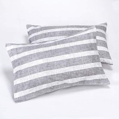 Printed Bed Sheets Set，parallel lines Pattern, deep pocket fits for thick mattresses up to 14" Home Beyond & HB Design
