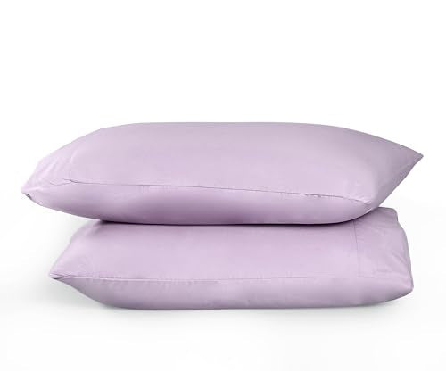 Premium Pillowcase Set, 2-Pack, Purple Home Beyond & HB Design