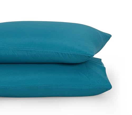 Premium Pillowcase Set, 2-Pack, Teal Home Beyond & HB Design