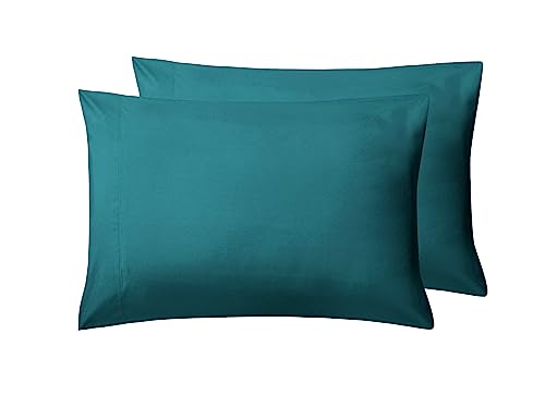 2-Pack Envelope Closure Pillowcase Set, Teal Home Beyond & HB Design