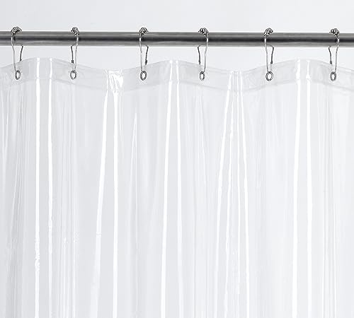 PEVA Shower Curtain Liner with Metal Grommets, Clear Home Beyond & HB Design