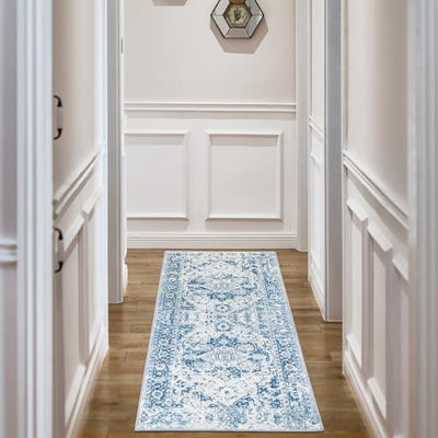 Runner Rug, Anti-Skid Carpet, Datura in MIst B Home Beyond & HB Design