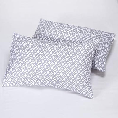 Printed Bed Sheets Set，geometric Pattern, deep pocket fits for thick mattresses up to 14" Home Beyond & HB Design