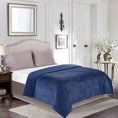 Duvet Cover for Weighted Blankets, Navy Home Beyond & HB Design