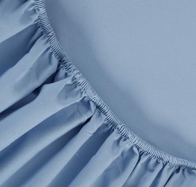 Premium Fitted Sheet, Blue Home Beyond & HB Design