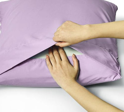 Premium Pillowcase Set, 2-Pack, Purple Home Beyond & HB Design