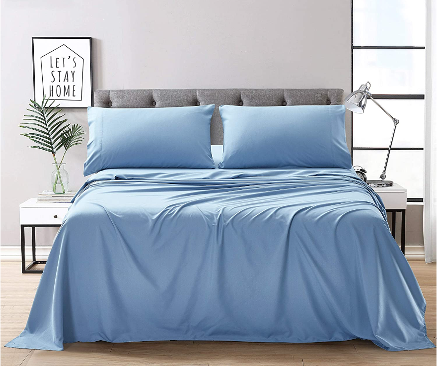 Blue twin bed sheets hotsell