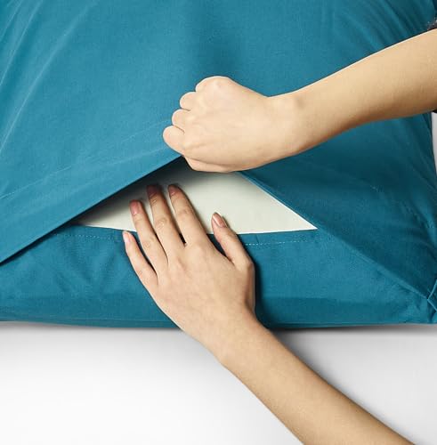 Premium Pillowcase Set, 2-Pack, Teal Home Beyond & HB Design