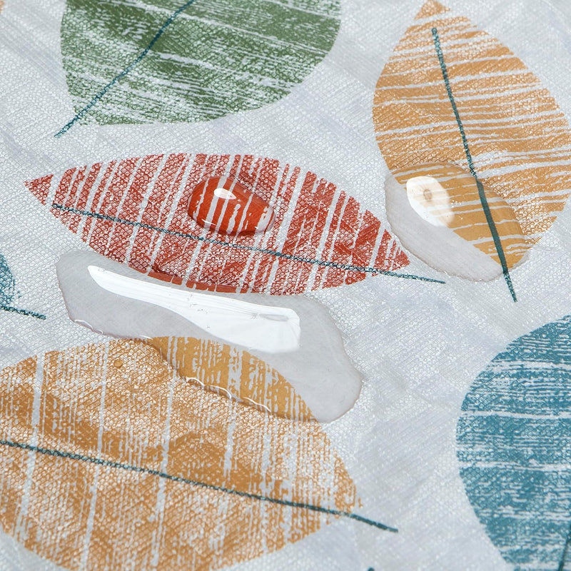 Vinyl Table Cloth with Flannel Back, Autumn Leaves Home Beyond & HB Design