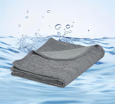 Cooling Blanket- Lightweight Breathable, Black Home Beyond & HB Design