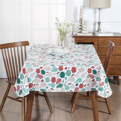 Vinyl Table Cloth with Flannel Back, Pumpkin Harvest Home Beyond & HB Design