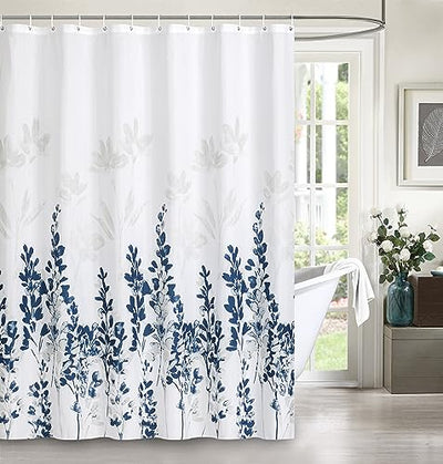 Shower Curtain Set with Hooks, Camellia leaves Home Beyond & HB Design