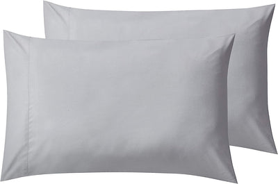 2-Pack Envelope Closure Pillowcase Set, Silver Home Beyond & HB Design