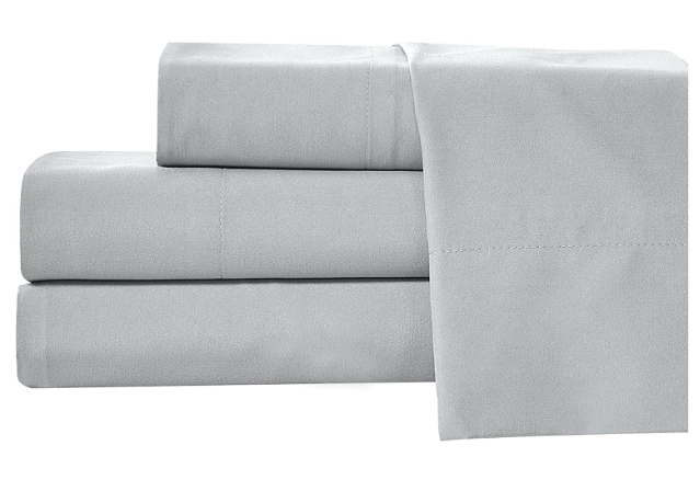 3-Piece Bed Sheets Set (Twin, Silver) - Premium Hotel Quality Bedding Sheets Home Beyond & HB Design