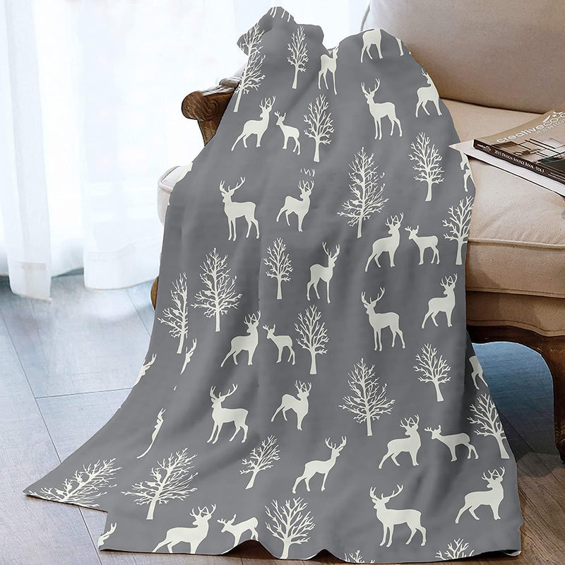 Flannel Fleece Cabin Life Throw Blanket Home Beyond & HB Design