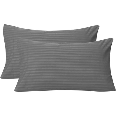 2-Pack Embossed Pillowcase Set with Envelop Closure Home Beyond & HB Design